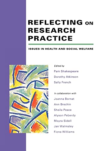 Imagen de archivo de Reflecting on Research Practice: Issues in Health and Social Welfare a la venta por Anybook.com