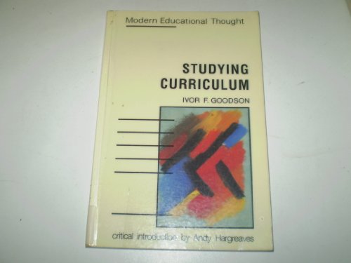 Imagen de archivo de Studying Curriculum: Cases and Methods (Modern Educational Thought) a la venta por AwesomeBooks