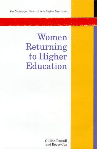 Imagen de archivo de Women Returning to Higher Education a la venta por Better World Books Ltd