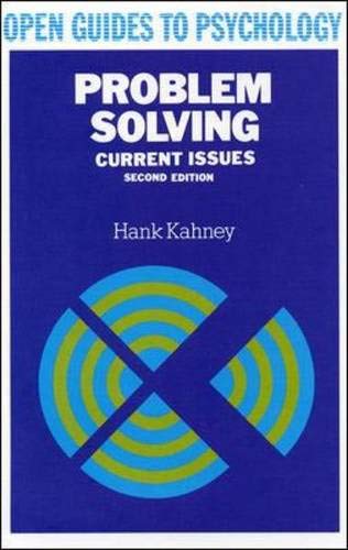 Beispielbild fr Problem Solving (Open Guides to Psychology) zum Verkauf von WorldofBooks