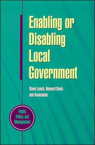 9780335193486: Enabling Or Disabling Local Government