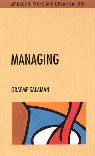 9780335193639: Managing (Managing Work and Organizations Series)