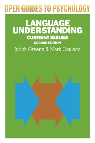 9780335194377: Language Understanding (Open Guides to Psychology)