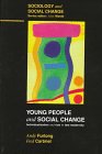 Beispielbild fr Young People and Social Change: Individualization and Risk in Late Modernity (Sociology & social change) zum Verkauf von AwesomeBooks