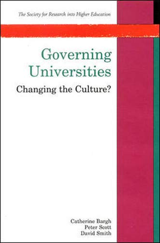 9780335195398: Governing Universities: Changing the Culture?