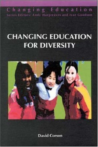 Beispielbild fr Changing Education for Diversity zum Verkauf von WorldofBooks