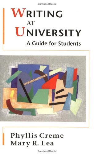 Beispielbild fr Writing at University: A Guide for Students zum Verkauf von WorldofBooks