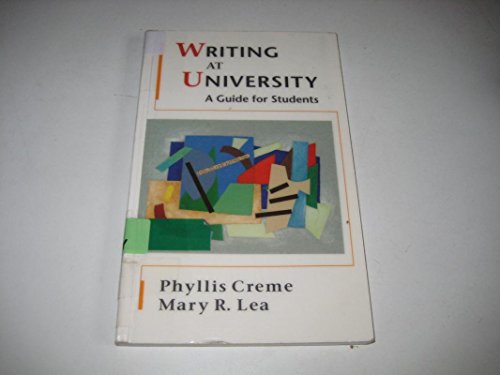 writing at university a guide for students