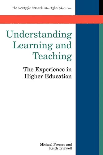 Stock image for Understanding Learning And Teaching (Society for Research Into Higher Education S) for sale by HPB-Red