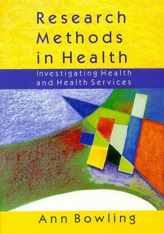 9780335198856: RESEARCH METHODS IN HEALTH