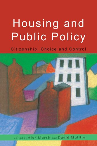 Housing And Public Policy (9780335199259) by Marsh