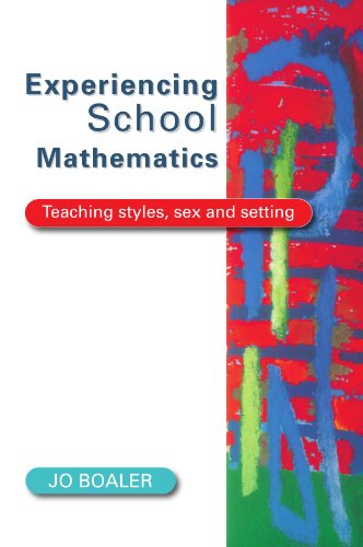 Beispielbild fr Experiencing School Mathematics : Teaching Styles, Sex and Setting zum Verkauf von Better World Books