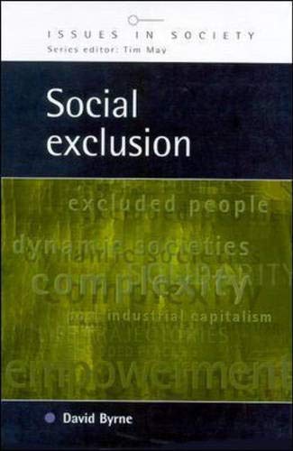 Stock image for Social exclusion. (Issues in society). Ex-Library. for sale by Yushodo Co., Ltd.