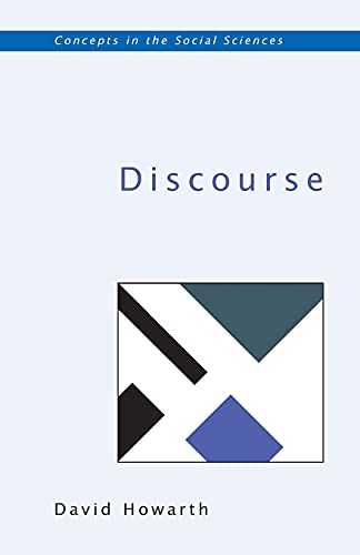 Imagen de archivo de Discourse (Concepts in the Social Sciences (Paperback)) a la venta por SecondSale