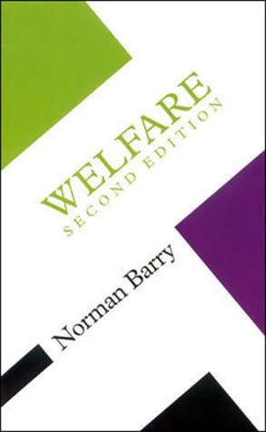 Imagen de archivo de WELFARE (CONCEPTS IN THE SOCIAL SCIENCES) a la venta por Basi6 International