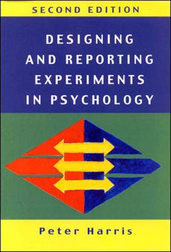 9780335201471: Designing and Reporting Experiments in Psychology (Open Guides to Psychology)