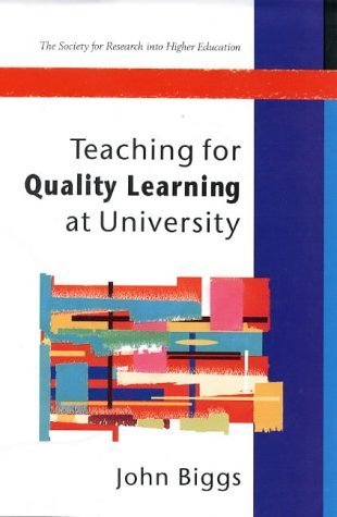 9780335201716: Teaching for Quality Learning at University : What the Student Does