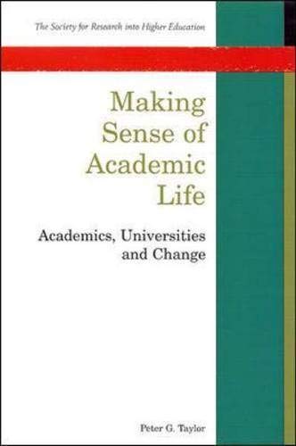 Making Sense of Academic Life (9780335201846) by Taylor