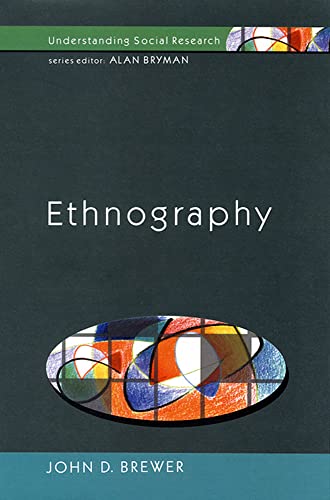 Ethnography (9780335202683) by Brewer,John