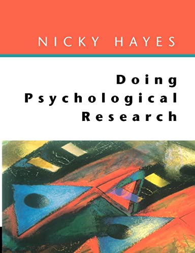 Beispielbild fr Doing Psychological Research zum Verkauf von Better World Books