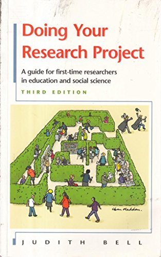 9780335203888: Doing Your Research Project: A Guide for First-time Researchers in Education and Social Science (3rd Edition)