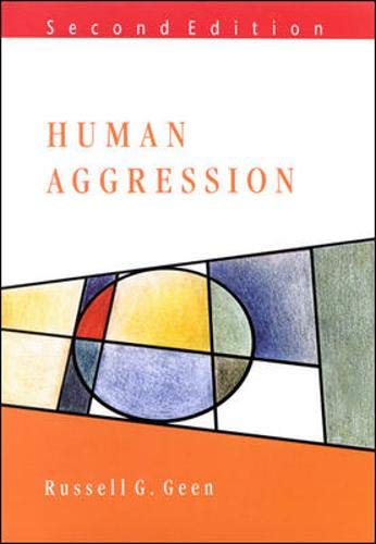 Imagen de archivo de Human Aggression (Mapping Social Psychology) a la venta por Nauka Japan LLC