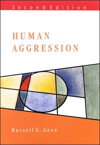 9780335204724: Human Aggression (Mapping Social Psychology Series)
