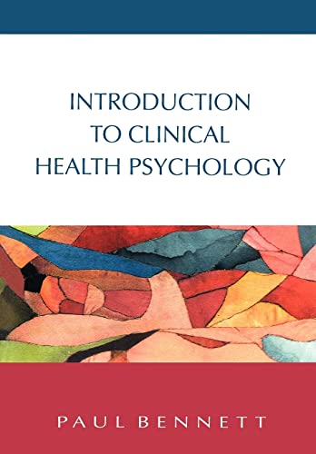 Stock image for Introduction to Clinical Health Psychology for sale by WorldofBooks