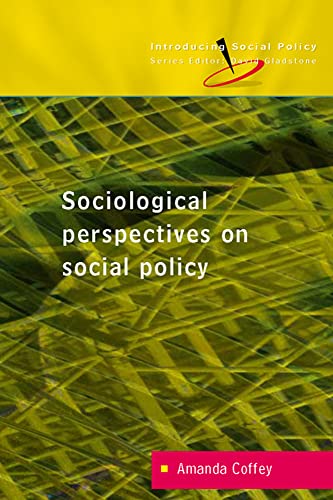 Imagen de archivo de Reconceptualizing Social Policy: Sociological Perspectives on Contemporary Social Policy a la venta por G. & J. CHESTERS