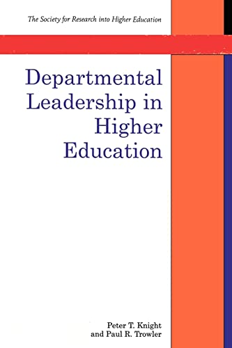 Imagen de archivo de Departmental Leadership in Higher Education a la venta por Better World Books