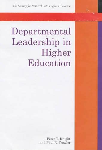 Departmental Leadership in Higher Education