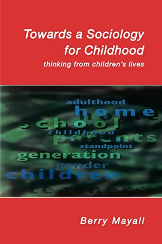 Imagen de archivo de Towards A Sociology For Childhood a la venta por SecondSale