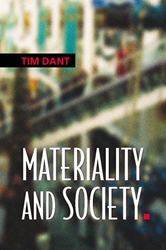 Stock image for Materiality and Society for sale by Blackwell's