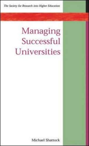 Beispielbild fr Managing Successful Universities zum Verkauf von WorldofBooks