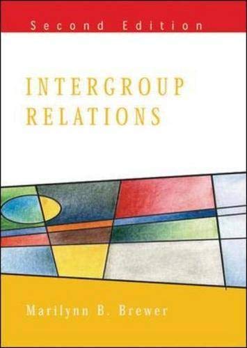 Imagen de archivo de Intergroup Relations a la venta por Better World Books Ltd