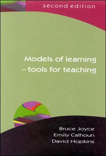 Beispielbild fr Models of Learning: Tools for Teaching zum Verkauf von AwesomeBooks