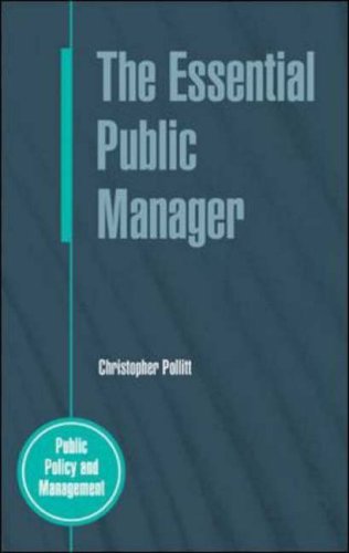 9780335212330: The Essential Public Manager (Public Policy & Management)