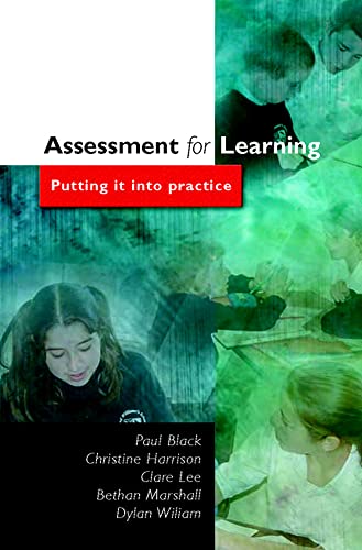 Beispielbild fr Assessment for Learning: Putting it into Practice (UK Higher Education OUP Humanities & Social Sciences Education OUP) zum Verkauf von SecondSale