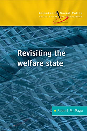 Beispielbild fr Revisiting the Welfare State zum Verkauf von Books Puddle