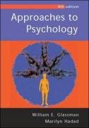 Imagen de archivo de Approaches to Psychology a la venta por HPB-Red