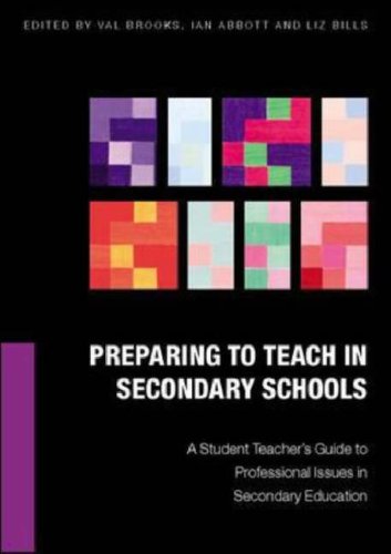 Beispielbild fr Preparing to Teach in Secondary Schools: A Student Teacher's Guide to Professional Issues in Secondary Education zum Verkauf von AwesomeBooks