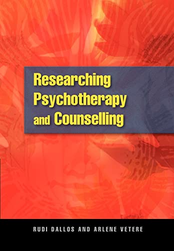 Beispielbild fr Research Methods in Psychotherapy and Counselling zum Verkauf von Blackwell's