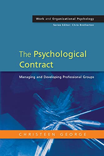 9780335216123: The Psychological Contract: Managing And Developing Professional Groups: Managing and developing professional groups