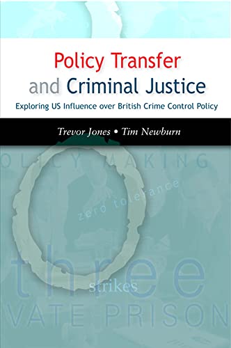 Beispielbild fr Policy Transfer and Criminal Justice zum Verkauf von Better World Books: West