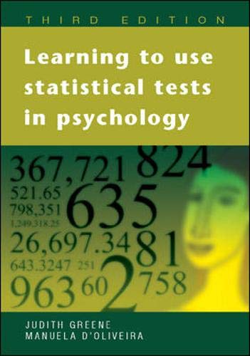 9780335216819: Learning to Use Statistical Skills in Psychology