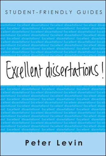 Beispielbild fr Excellent Dissertations! (Student Friendly Guides) zum Verkauf von medimops