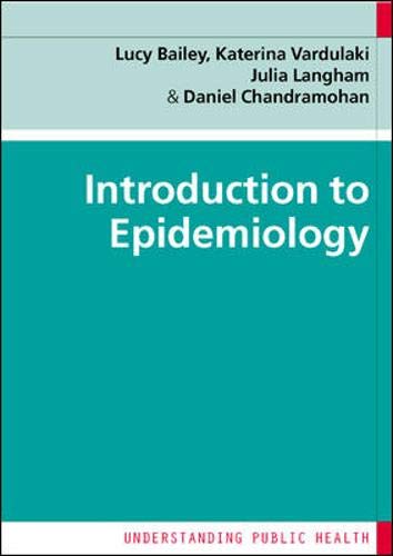 Imagen de archivo de Introduction to Epidemiology (Understanding Public Health) a la venta por SecondSale