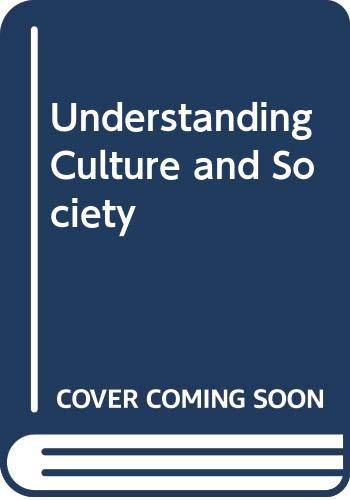 Understanding Culture and Society (9780335218776) by Smith, Mark