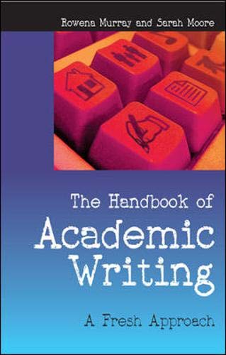 9780335219346: The Handbook of Academic Writing