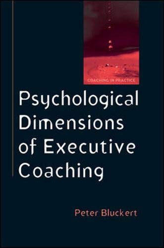 9780335220625: Psychological Dimensions of Executive Coaching